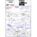 Фототравление для среднего танка Тип 34/85 (TAMIYA) - 1/35 ABER 35046. Набор афтермаркета