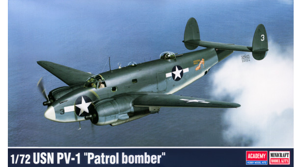 PV-1 Ventura / B-34A Lexington, Lockheed - 1/72 ACADEMY 12587