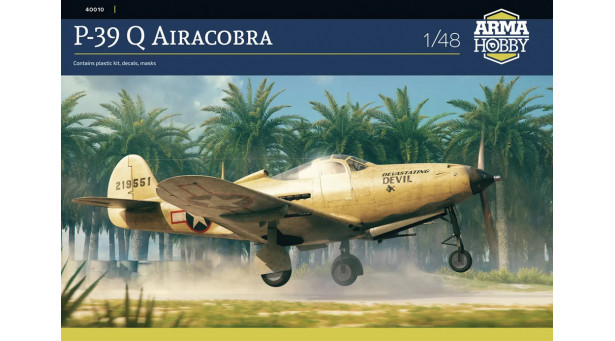 P-39Q-1/Q-10/Q-15 Bell, Airacobra - 1/48 ARMA HOBBY 40010