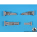 Mirage F1 Dassault. Ниши шасси (KITTY HAWK) - 1/48 BLACK DOG A48140. Ниши шасси