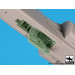 Mirage F1 Dassault. Ниши шасси (KITTY HAWK) - 1/48 BLACK DOG A48140. Ниши шасси