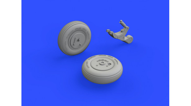 A6M3/3a Type 32/22/22a (Kou) Mitsubishi, Zero-sen, Zeke, Zero, Rei-sen, Hamp. Колеса шасси (EDUARD) - 1/48 EDUARD 648799 A6M3/3a Type 32/22/22a (Kou) Mitsubishi, Zero-sen, Zeke, Zero, Rei-sen, Hamp. Колеса шасси (EDUARD) - 1/48 EDUARD 648799