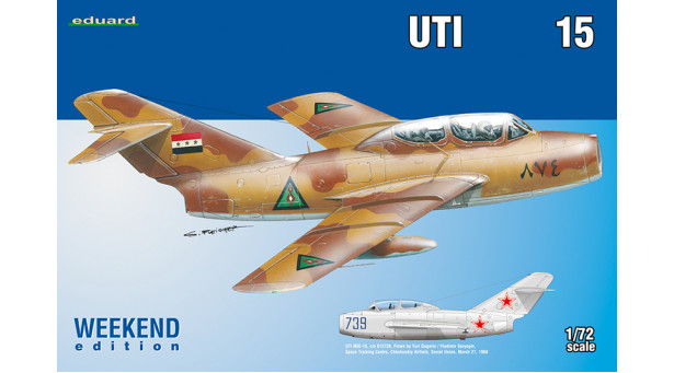 М+Г-15УТИ - 1/72 EDUARD 7433. WEEKEND edition