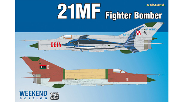 М+Г-21МФ - 1/72 EDUARD 7451. WEEKEND edition