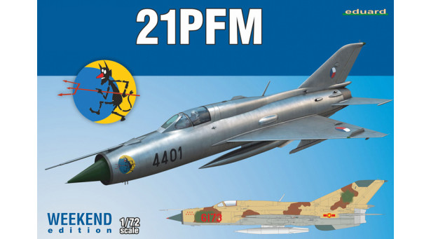 М+Г-21ПФМ - 1/72 EDUARD 7454. WEEKEND edition