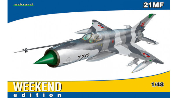М+Г-21МФ - 1/48 EDUARD 84126. WEEKEND edition