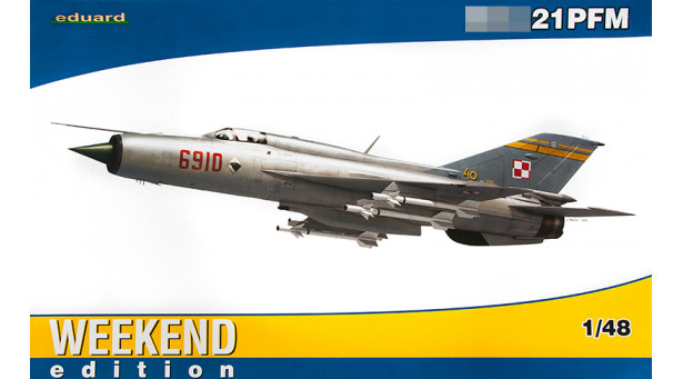 М+Г-21ПФМ - 1/48 EDUARD 84124. WEEKEND edition