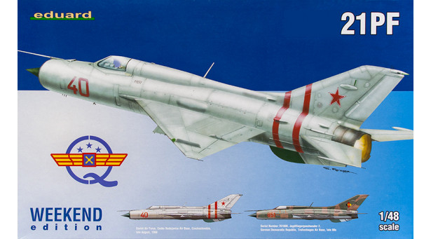 М+Г-21ПФ - 1/48 EDUARD 84127. WEEKEND edition