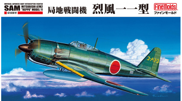 A7M2 Mitsubishi, Reppu, Sam - 1/48 FINE MOLDS FC03