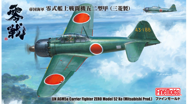 A6M5a Type 52a (Kou) Mitsubishi, Zero-sen, Zeke, Zero, Rei-sen - 1/48 FINE MOLDS FZ03