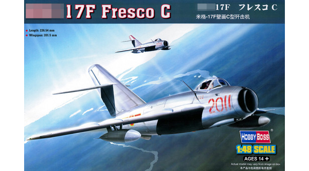 М+Г-17Ф - 1/48 HOBBY BOSS 80334 М+Г-17Ф - 1/48 HOBBY BOSS 80334