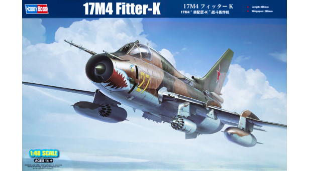 Истребитель-бомбардировщик КБ Сухого Тип 17М4/М4Р - 1/48 HOBBY BOSS 81758