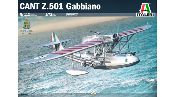 Z.501 CANT, Gabbiano - 1/72 ITALERI 112 Z.501 CANT, Gabbiano - 1/72 ITALERI 112