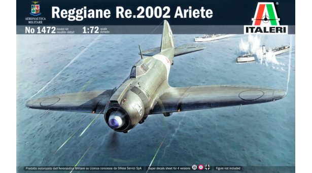 Re.2002 Reggiane, Ariete - 1/72 ITALERI 1472 Re.2002 Reggiane, Ariete - 1/72 ITALERI 1472