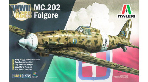 C.202 Aeronautica Macchi, Folgore - 1/72 ITALERI 1481