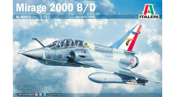 Mirage 2000B/BG/D Dassault - 1/72 ITALERI 90023