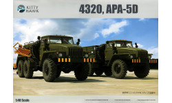 Грузовик армейский Тип 4320 & АПА-5Д - KITTY HAWK KH80159 1/48