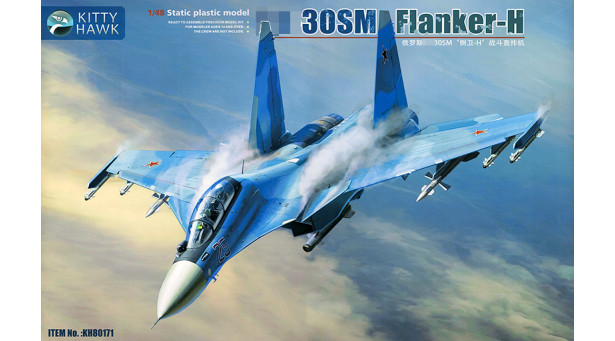Истребитель КБ Сухого Тип 30СМ - 1/48 KITTY HAWK KH80171