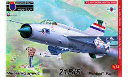 М+Г-21бис - KOVOZAVODY PROSTEJOV (KP) KPM0100 1/72