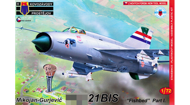 М+Г-21бис - 1/72 KOVOZAVODY PROSTEJOV KPM0100
