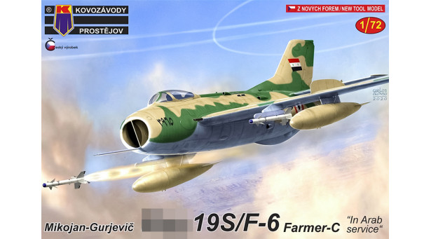 М+Г-19С / J-6 Shenyang Aircraft Corporation - 1/72 KOVOZAVODY PROSTEJOV KPM0188