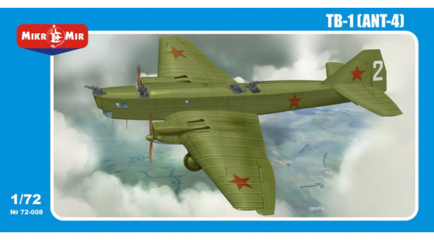 ТБ-1 (АНТ-4) - 1/72 MIKROMIR 72-008