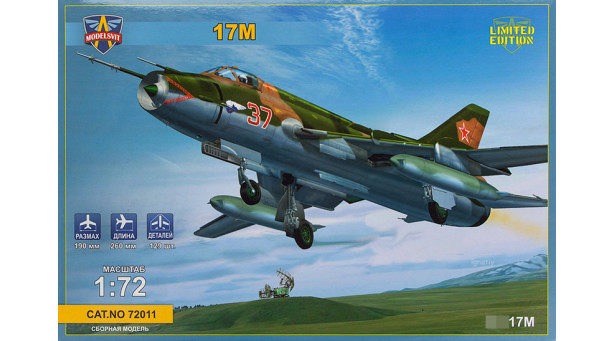 Истребитель-бомбардировщик КБ Сухого Тип 17М - 1/72 MODELSVIT 72011