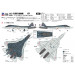 Истребитель КБ Сухого Тип 57 - 1/144 PIT-ROAD SN21