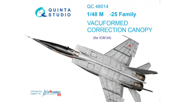 М+Г-25. Фонарь вакуумный (ICM) - 1/48 QUINTA STUDIO QC48014. Набор афтермаркета
