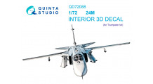 Бомбардировщик КБ Сухого Тип 24М. 3D декали (TRUMPETER) - QUINTA STUDIO QD72088 1/72