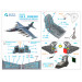Штурмовик КБ Сухого Тип 25СМ/СМ3. 3D декали (ЗВЕЗДА) - 1/48 QUINTA STUDIO QD+48438