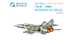 М+Г-25БМ. 3D декали (ICM) - QUINTA STUDIO QD+48557 1/48