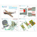 P-40M Curtiss, Warhawk. 3D декали (ACADEMY) - 1/72 QUINTA STUDIO QD+72212