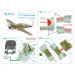 P-40N Curtiss, Warhawk. 3D декали (ACADEMY) - 1/72 QUINTA STUDIO QD+72214