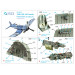 F4U-1A Chance Vought, Corsair. 3D декали (MAGIC FACTORY) - 1/48 QUINTA STUDIO QD48367