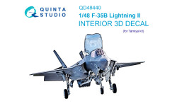 F-35B Lockheed Martin, Lightning II. 3D декали (TAMIYA) - QUINTA STUDIO QD48440 1/48
