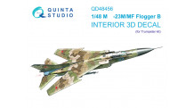 М+Г-23М/МФ. 3D декали (TRUMPETER) - QUINTA STUDIO QD48456 1/48