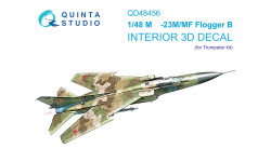 М+Г-23М/МФ. 3D декали (TRUMPETER) - QUINTA STUDIO QD48456 1/48