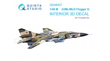 М+Г-23МЛ/МЛД. 3D декали (TRUMPETER) - QUINTA STUDIO QD48457 1/48