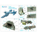 F4U-2 Chance Vought, Corsair. 3D декали (MAGIC FACTORY) - 1/48 QUINTA STUDIO QD48460