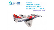 A-4M Douglas, Skyhawk II, Scooter. 3D декали (HASEGAWA) - QUINTA STUDIO QD48525 1/48