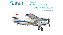 Ан-2 Антонов, Colt. 3D декали (HOBBY BOSS) - QUINTA STUDIO QD48575 1/48