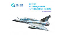 Mirage 2000N Dassault. 3D декали (DREAM MODEL) - QUINTA STUDIO QD72137 1/72