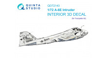 A-6E Grumman, Intruder. 3D декали (TRUMPETER) - QUINTA STUDIO QD72143 1/72