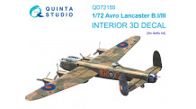 Lancaster B Mk. I / Mk. III Avro. 3D декали (AIRFIX) - QUINTA STUDIO QD72155 1/72