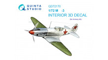 М+Г-3. 3D декали (ARMORY) - QUINTA STUDIO QD72170 1/72