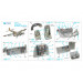 Ju 88A-4 Junkers. 3D декали (HASEGAWA) - 1/72 QUINTA STUDIO QD72218 Ju 88A-4 Junkers. 3D декали (HASEGAWA) - 1/72 QUINTA STUDIO QD72218