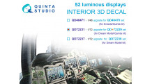 Вертолет КБ Камова Тип 52. 3D декали (DREAM MODEL) - QUINTA STUDIO QD72231 1/72