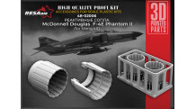 F-4E McDonnell Douglas, Phantom II. Сопла (MENG) - RESARM 48-02006 1/48