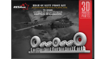 B-26 Martin, Marauder. Колеса шасси - RESARM 72-03081 1/72